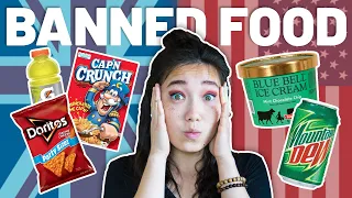 American Food BANNED In The UK & EU (25+ Banned US Foods) 🍟