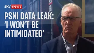 PSNI data leak: 'I will not be intimidated' - Sinn Fein police spokesperson