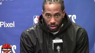 "Frustrating" Kawhi Leonard On His Health & The Clippers 101-90 Game 3 Loss To The Mavericks.