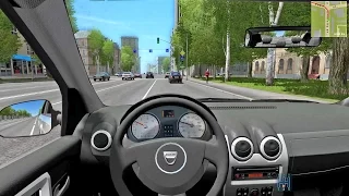 Dacia Logan - City Car Driving Simulator