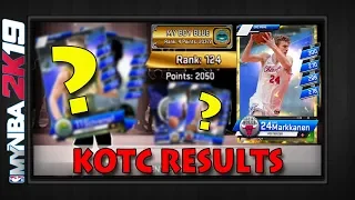 MyNBA2k19 | KOTC RESULTS TOP 125 | Draft Board Resets & Pull Rates | Amazing Pulls |