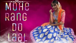 Mohe Rang Do Laal || Bajirao Mastani ||  Dance choreography || Nadi 💕