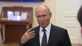 Встреча Путина с финалистами конкурса "Учитель года - 2018" (видео с сайта Президента РФ)