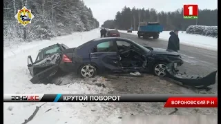 Семья с 6-летним ребенком попала в серьезное ДТП в Вороновском районе. Зона Х