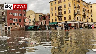 Venice floods: 70% of historic centre under water