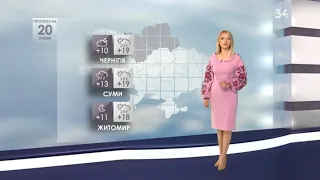 Погода в Україні на 20 травня 2021
