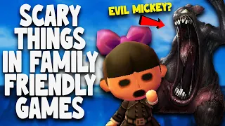 Scary Things Found in Family Friendly Games (Iceberg Extras Explained)