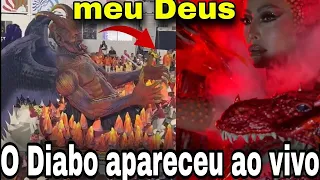 Aconteceu de verdade Diabo apareceu 🎭 carnaval 2023 olha como foi.