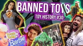 Banned Toys! Rambo, Star Wars, Harry Potter, Barbie, WWE, Swamp Thing - TOY HISTORY #30