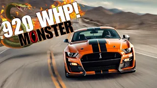 Driving An INSANE 920HP Shelby GT500! Fastest Car I've Ever Driven.