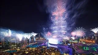 DUBAI FIREWORKS 2014 DUBAI NEW YEARS EVE PARTY ( ULTIMATE ! )