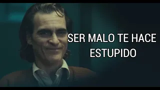 Ser malo no te hace interesante te hace estúpido.