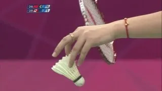 China v Canada - Women's Badminton Doubles Group A - London 2012 Olympics