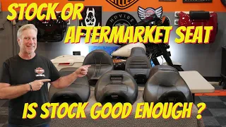 Harley Stock Seat or Quality Aftermarket Seat | Harley Davidson Touring