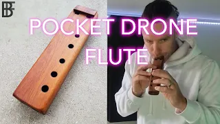 Rimu Pocket Drone Flute - Dm