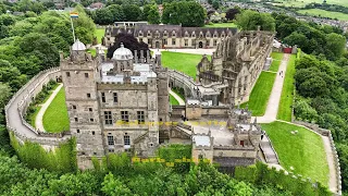 DJI Mini 4 Pro. Bolsover Castle, Derbyshire. 4k Cinematic Drone footage.