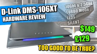 D-Link DMS-106XT 10Gbe & 2 5GbE Switch Review