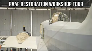 RAAF Restoration Workshop Visit