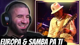 FIRST TIME HEARING Santana - Europa & Samba Pa Ti (Live Montreux 2011) | REACTION