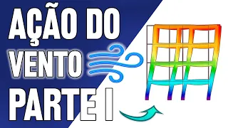 CÁLCULO DA AÇÃO DO VENTO NA ESTRUTURA - Parte 1