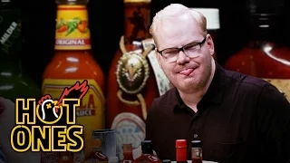 Jim Gaffigan Rediscovers His Flop Sweat Eating Spicy Wings | Hot Ones