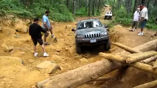 08/07/10 Stock Jeep WJ Grand Cherokee Climbing Firebreak Five at TSF