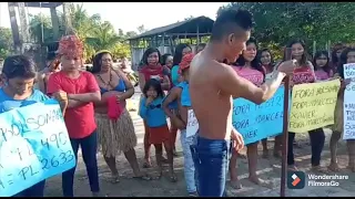 Manifestações do povo Munduruku  contra #PL 490 .