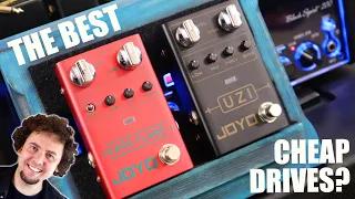 Joyo Dark Flame vs Uzi shootout: which is the best cheap high gain overdrive pedal for you?