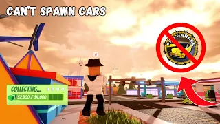 Playing Jailbreak But I Can’t Spawn Vehicles..|No Pro garage| (Roblox Jailbreak)