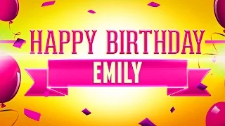 Happy Birthday Emily