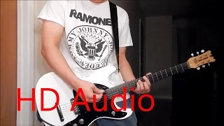 Ramones – Commando - LIVE (Guitar Cover), Barre Chords, Downstroking, Johnny Ramone