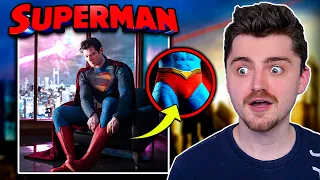 JAMES GUNN JUST DROPPED THE DCU SUPERMAN SUIT!!