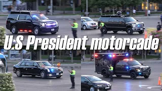 Joe Biden U.S. president motorcade