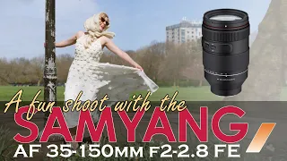 A fun shoot with the Samyang 35-150mm f2-2.8 for Sony