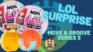 Mini LOL Surprise Move & Groove Series 3 Unboxing Review | The Upside Down Robot