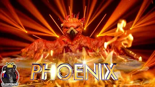 The Masked Singer 2023 Phoenix Full Performance Top 7 S4E06