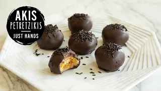 Marzipan and Chocolate Figs | Akis Petretzikis