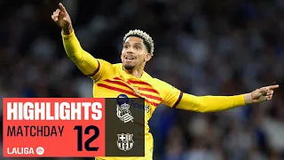 Highlights Real Sociedad vs FC Barcelona (0-1)