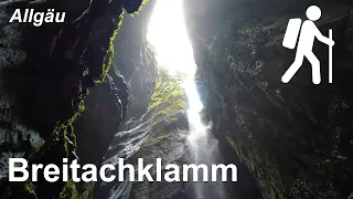 Breitachklamm, tiefste Felsenschlucht Mitteleuropas | Obersdorf, Allgäu | 4K