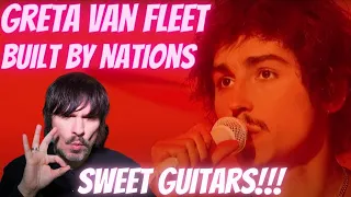 PRO SINGER'S first REACTION to GRETA VAN FLEET - BUILT BY NATIONS (Live)