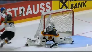 Grubauer saves Germany as best he can 👏