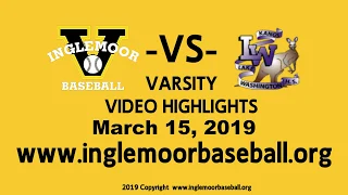 Inglemoor Varsity VS Lake Washington