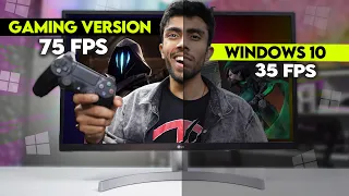 I Tried Gaming Version of Windows 10! ⚡️ Better and Faster Than 10? Double Your FPS For FREE!