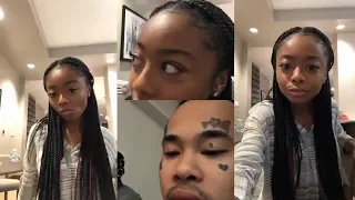 Skai Jackson | Instagram Live Stream | 22 November 2018