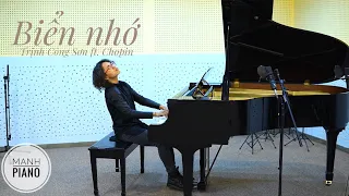 Manh Piano - TCS BIỂN NHỚ ft. CHOPIN | THU ÂM HTV 07/04/2019