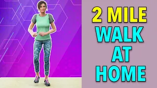 2 Mile Walk At Home Simple Cardio Workout