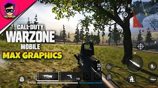 Call of Duty Warzone Mobile Max Graphics Ultra HD Gameplay iPad Pro M2