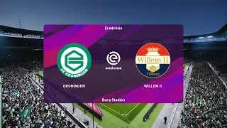 PES 2020 | Groningen vs Willem II - Netherlands Eredivisie | 03 November 2019 | Full Gameplay HD