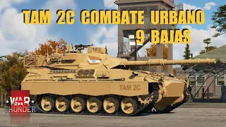 TAM 2C el mejor ligero de WT en combate urbano  - War Thunder RB