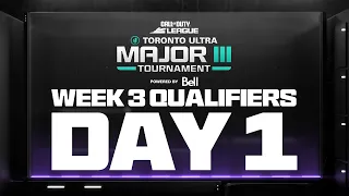 Call of Duty League Major III Qualifiers | Week 3 Day 1